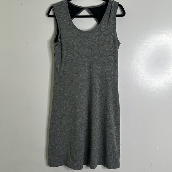 Prana gray mini dress size medium - Picture 4 of 11